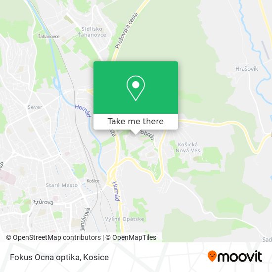 Fokus Ocna optika map