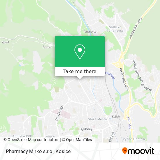 Pharmacy Mirko s.r.o. map