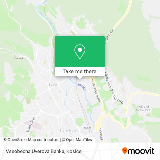 Vseobecna Uverova Banka map