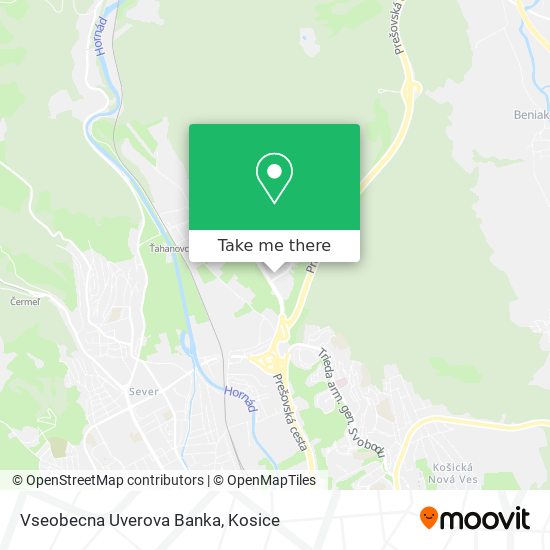 Vseobecna Uverova Banka map