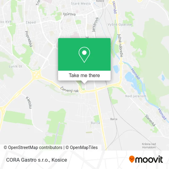 CORA Gastro s.r.o. map