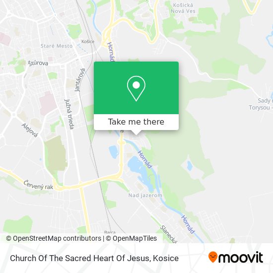 Church Of The Sacred Heart Of Jesus map