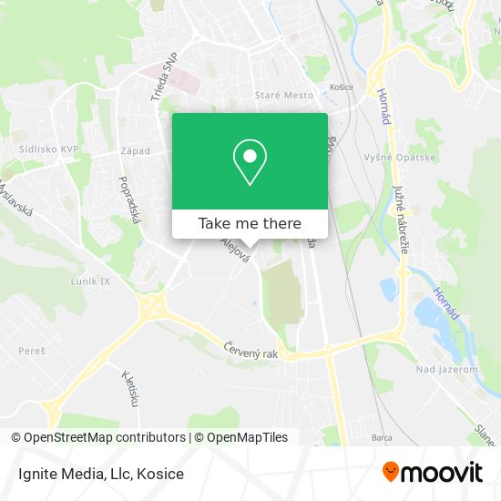 Ignite Media, Llc map