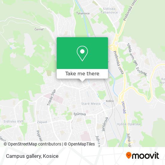 Campus gallery map