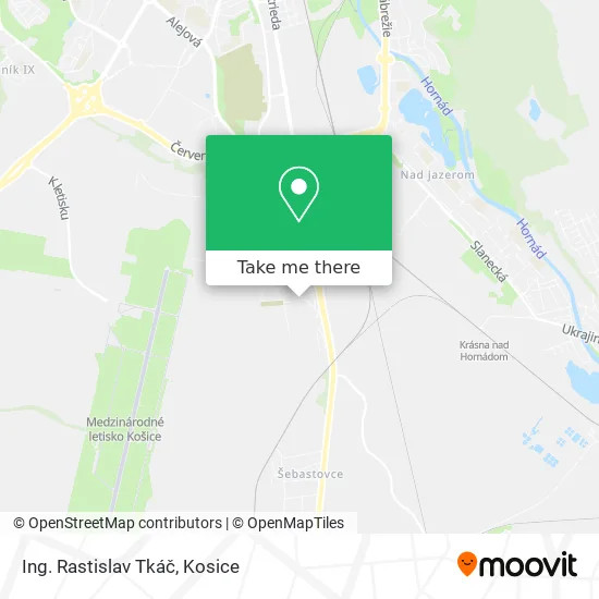 Ing. Rastislav Tkáč map