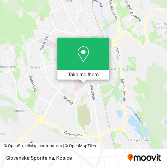 Slovenska Sporitelna map