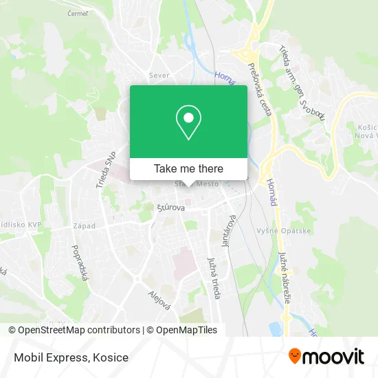 Mobil Express map