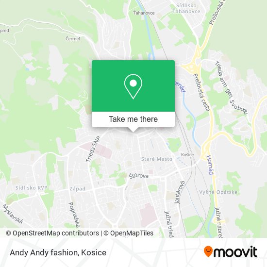 Andy Andy fashion map