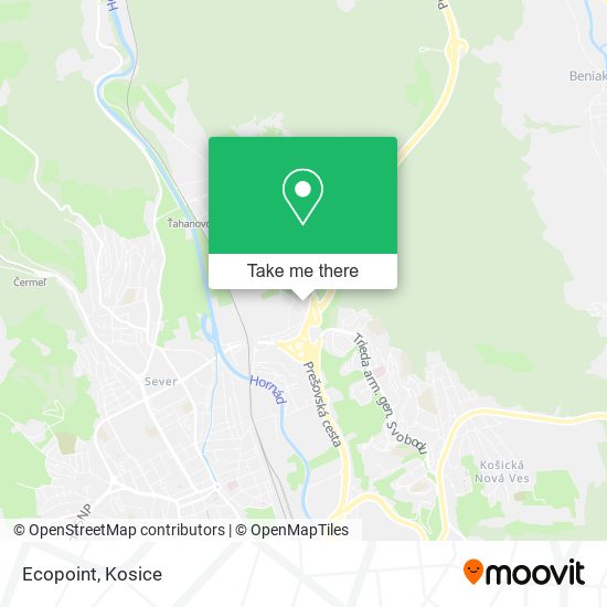 Ecopoint map