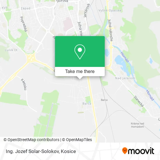 Ing. Jozef Solar-Solokov map