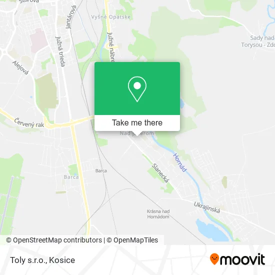 Toly s.r.o. map