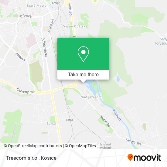 Treecom s.r.o. map