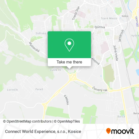 Connect World Experience, s.r.o. map