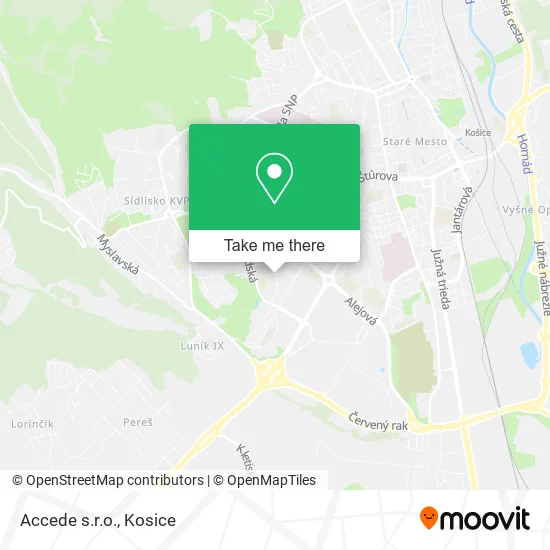Accede s.r.o. map