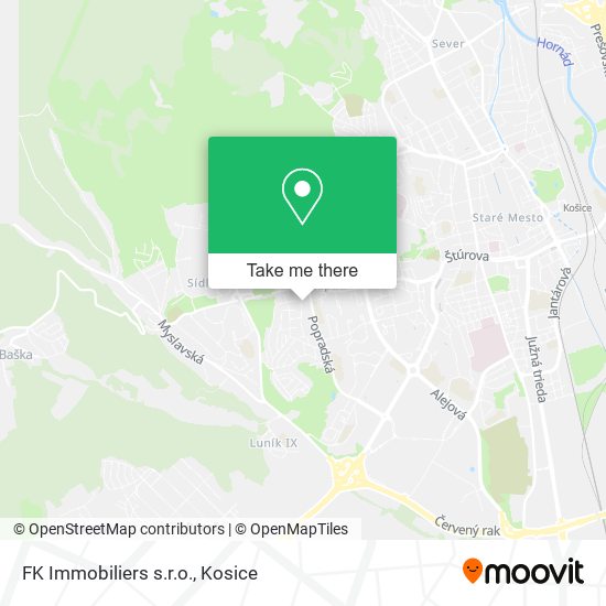 FK Immobiliers s.r.o. map