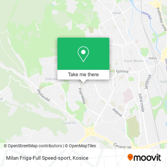 Milan Friga-Full Speed-sport map