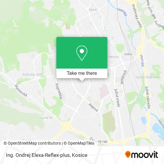 Ing. Ondrej Elexa-Reflex-plus map