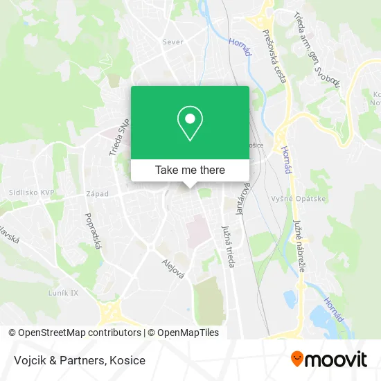 Vojcik & Partners map