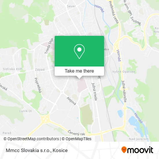Mmcc Slovakia s.r.o. map