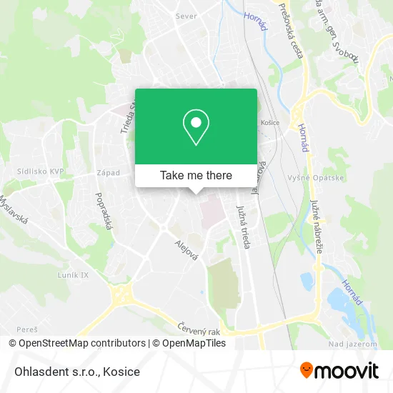 Ohlasdent s.r.o. map