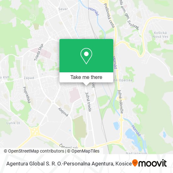 Agentura Global S. R. O.-Personalna Agentura map