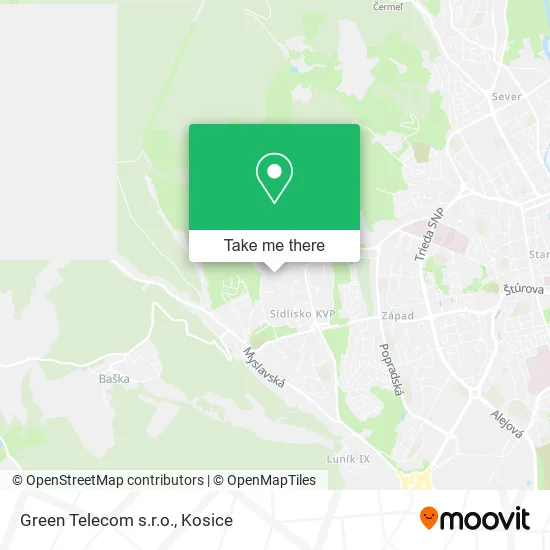 Green Telecom s.r.o. map