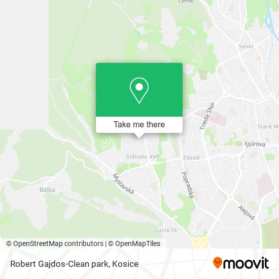 Robert Gajdos-Clean park map