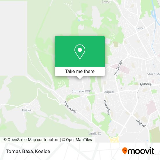 Tomas Baxa map