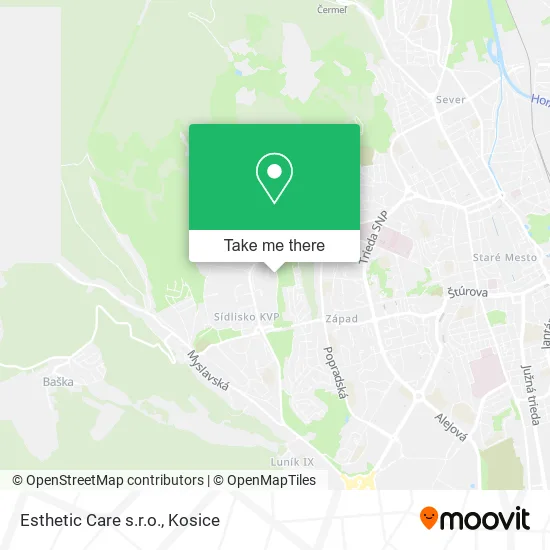 Esthetic Care s.r.o. map