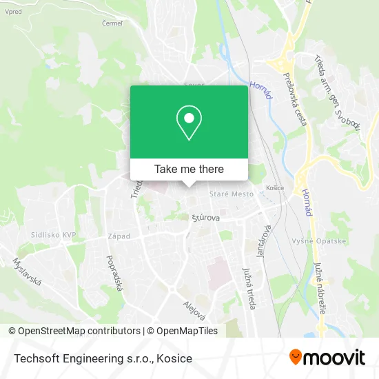 Techsoft Engineering s.r.o. map