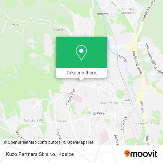 Kuzo Partners Sk s.r.o. map