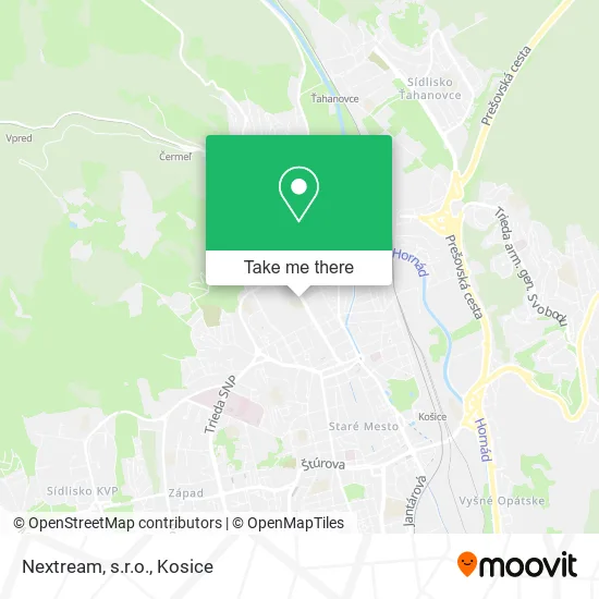 Nextream, s.r.o. map
