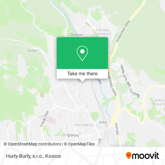 Hurly-Burly, s.r.o. map