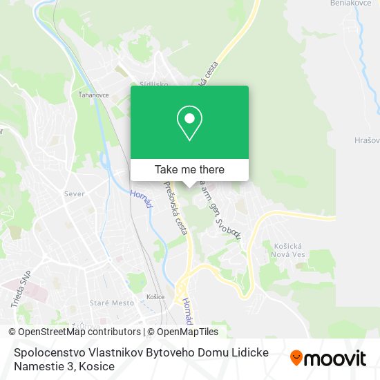 Spolocenstvo Vlastnikov Bytoveho Domu Lidicke Namestie 3 map