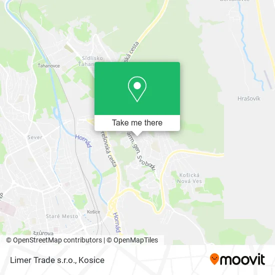 Limer Trade s.r.o. map