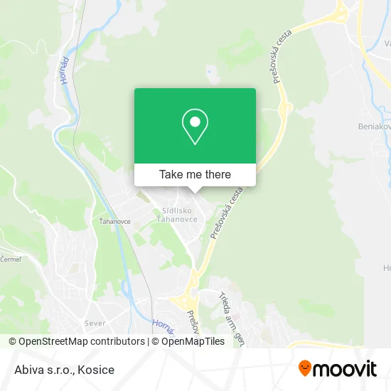 Abiva s.r.o. map