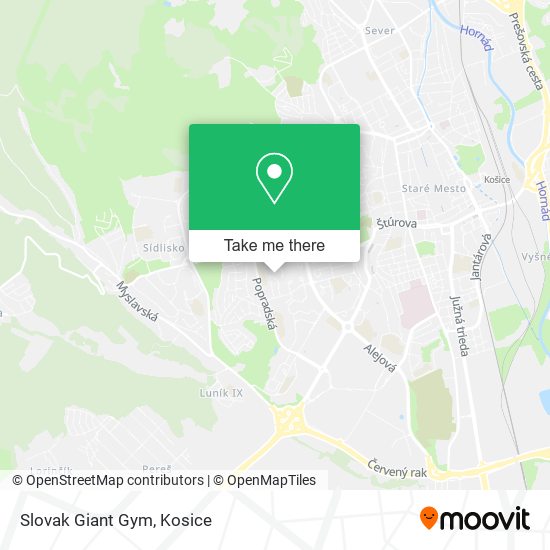 Slovak Giant Gym map