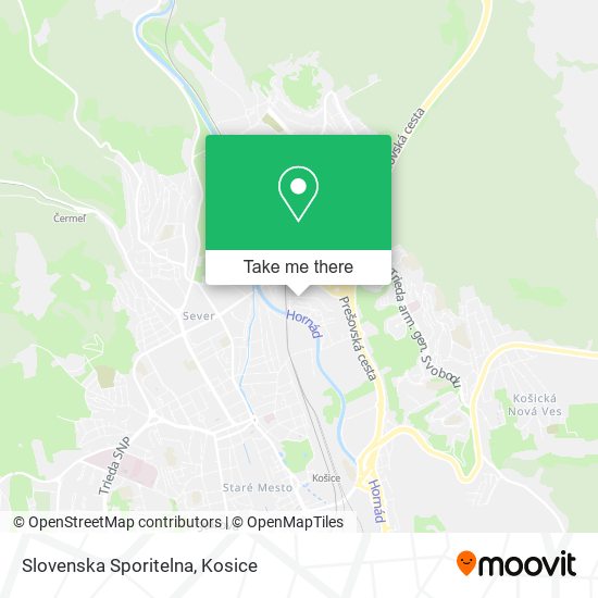 Slovenska Sporitelna map