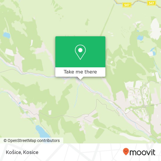 Košice map