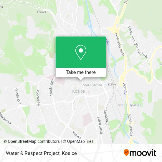 Water & Respect Project map