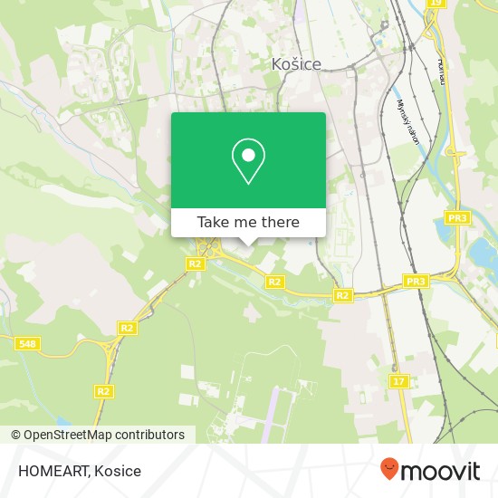 HOMEART map