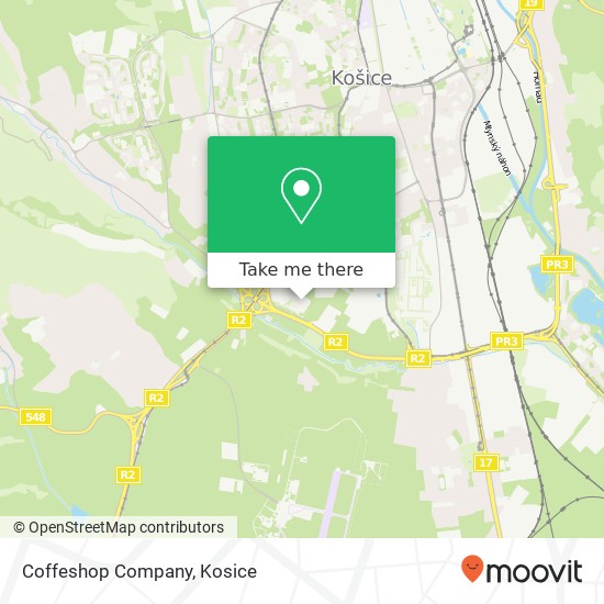 Coffeshop Company map