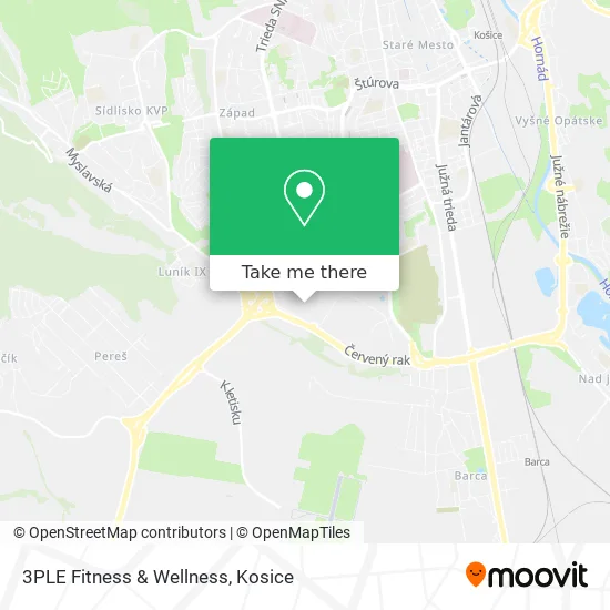 3PLE Fitness & Wellness map