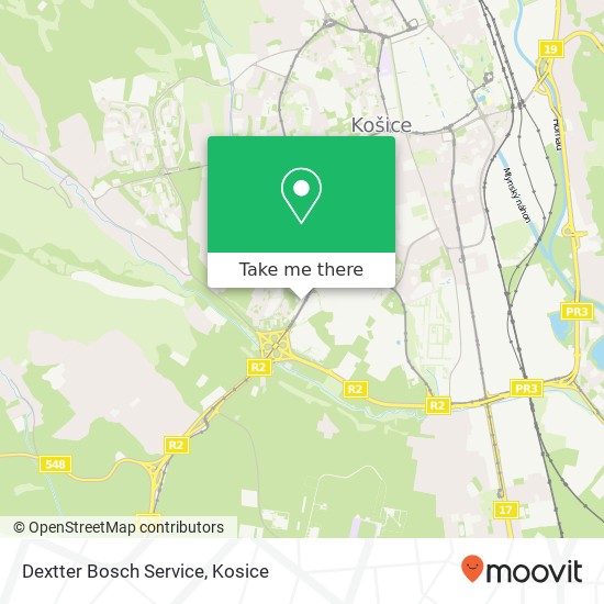Dextter Bosch Service map
