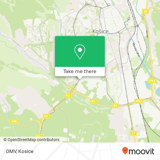OMV map
