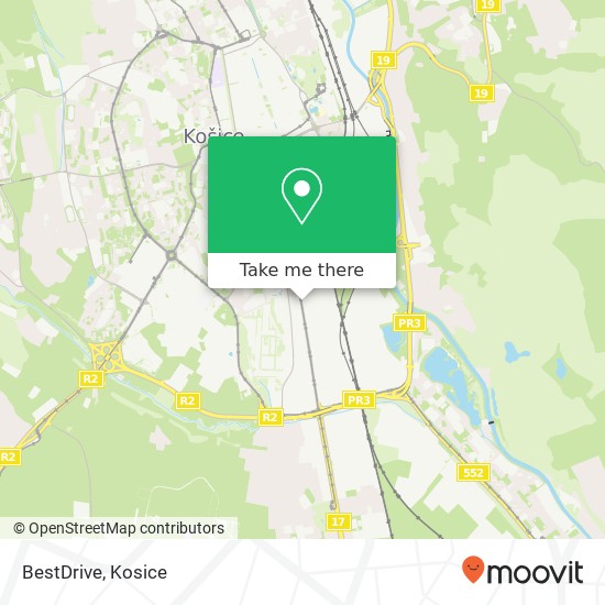 BestDrive map