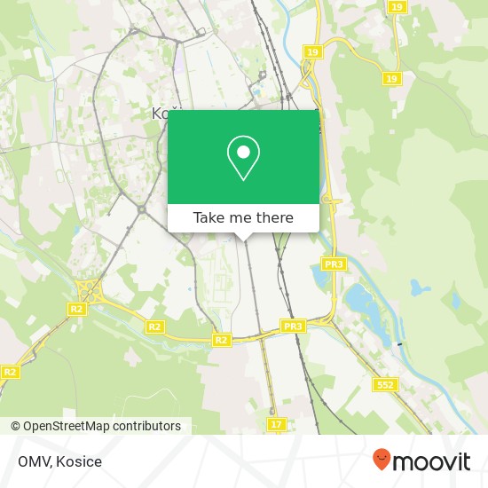 OMV map