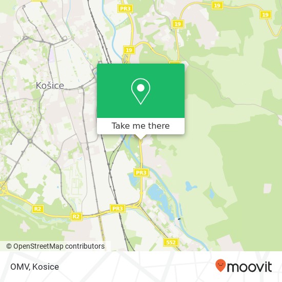 OMV map