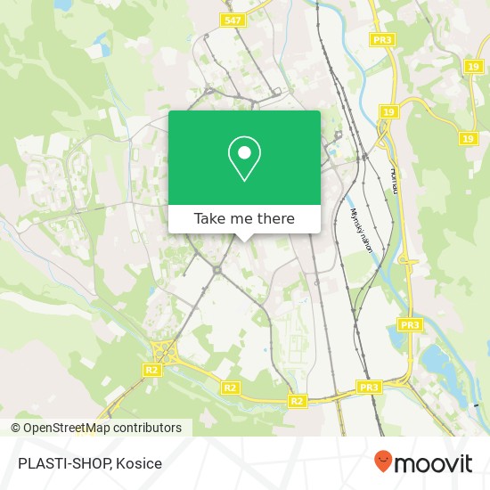 PLASTI-SHOP map