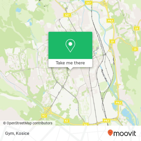 Gym map